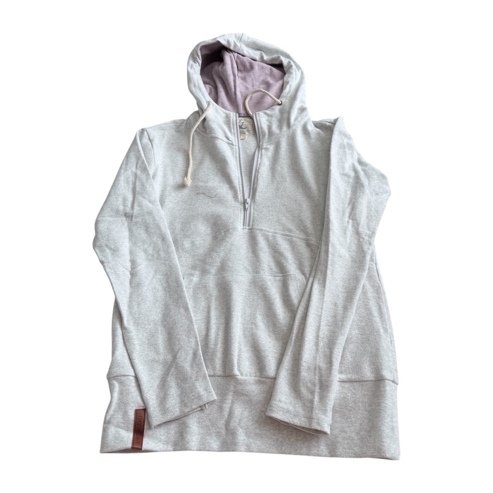 BUNDLE 2/$50 grey Ampersand half zip